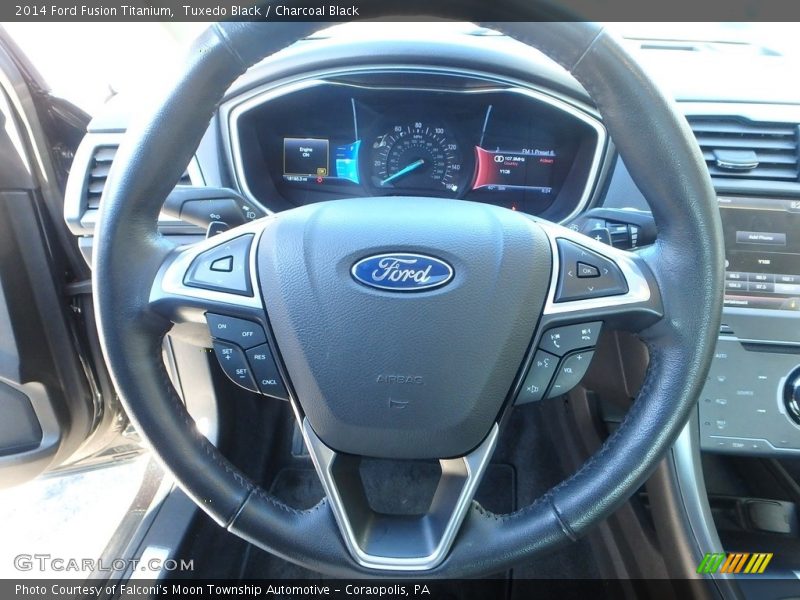 Tuxedo Black / Charcoal Black 2014 Ford Fusion Titanium