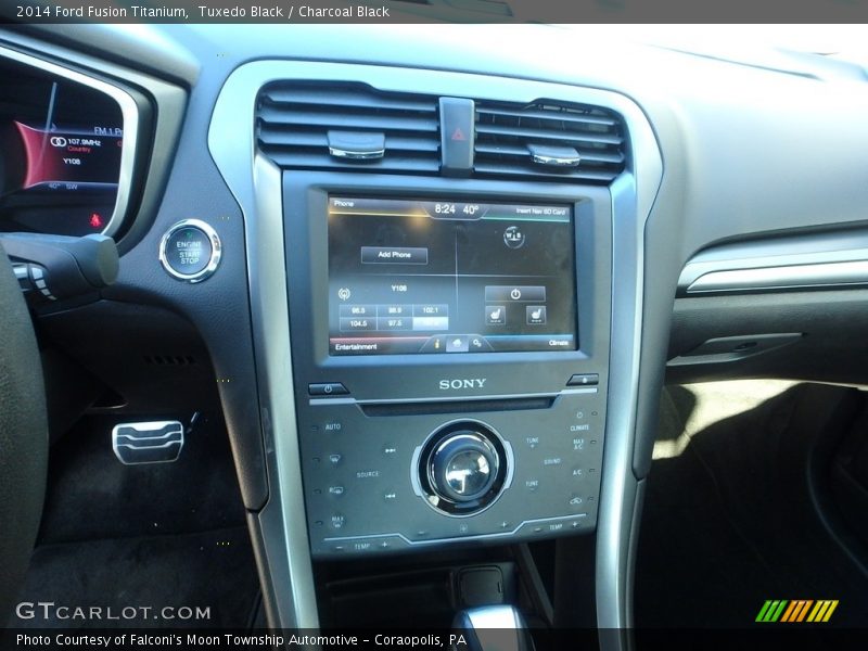 Tuxedo Black / Charcoal Black 2014 Ford Fusion Titanium