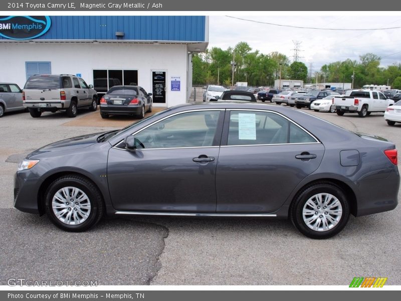 Magnetic Gray Metallic / Ash 2014 Toyota Camry LE