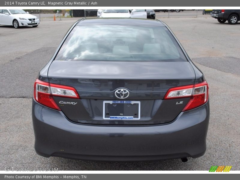 Magnetic Gray Metallic / Ash 2014 Toyota Camry LE