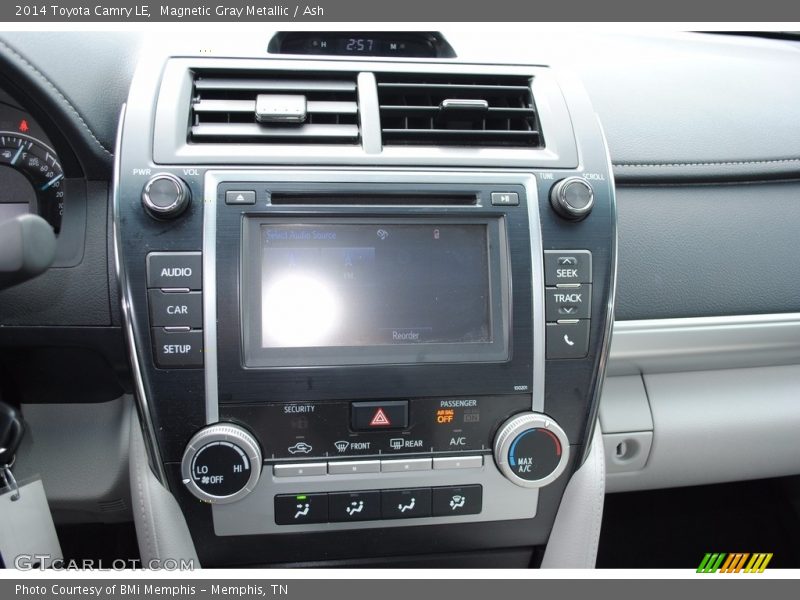 Magnetic Gray Metallic / Ash 2014 Toyota Camry LE