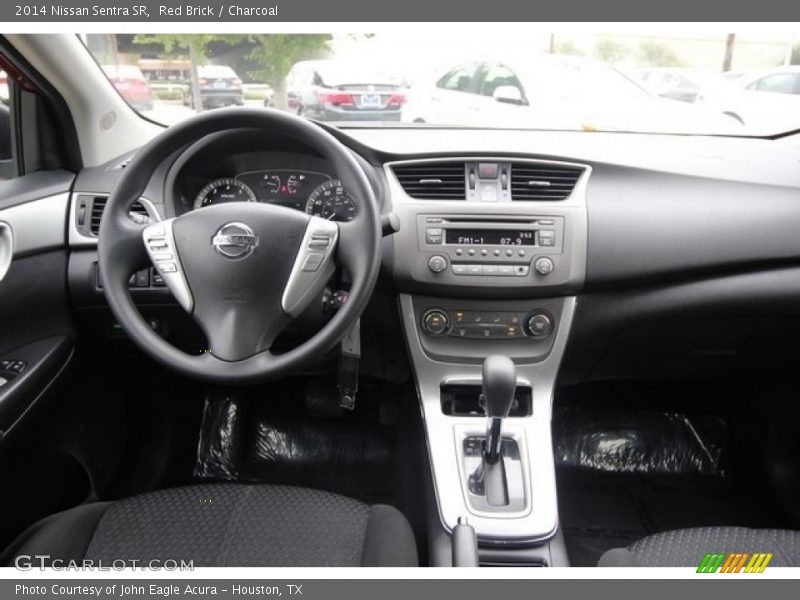 Red Brick / Charcoal 2014 Nissan Sentra SR