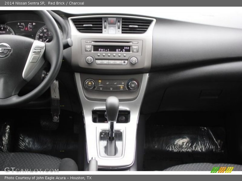 Red Brick / Charcoal 2014 Nissan Sentra SR
