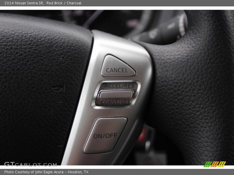 Red Brick / Charcoal 2014 Nissan Sentra SR