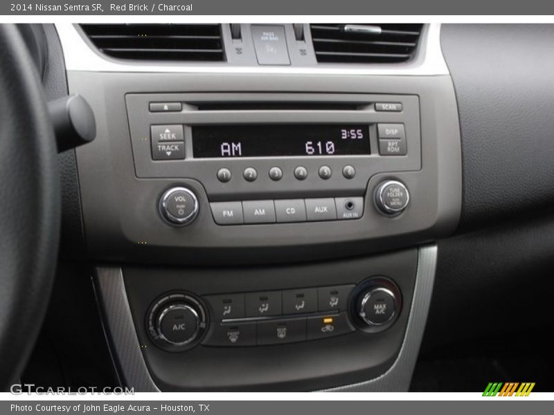 Red Brick / Charcoal 2014 Nissan Sentra SR