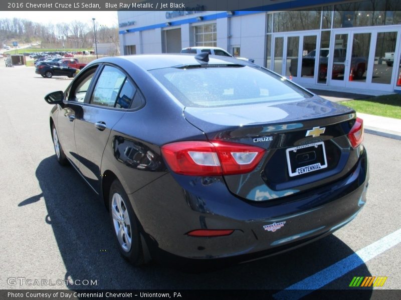 Blue Ray Metallic / Jet Black 2016 Chevrolet Cruze LS Sedan