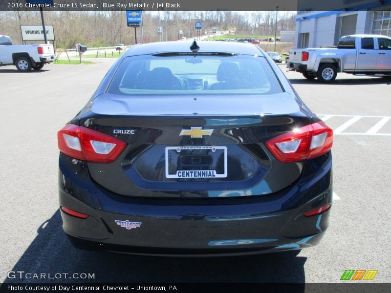 Blue Ray Metallic / Jet Black 2016 Chevrolet Cruze LS Sedan