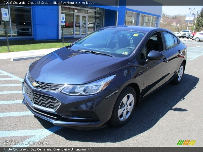 Blue Ray Metallic / Jet Black 2016 Chevrolet Cruze LS Sedan