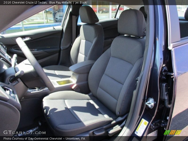 Blue Ray Metallic / Jet Black 2016 Chevrolet Cruze LS Sedan