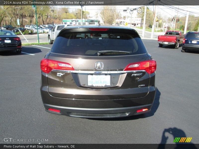 Kona Coffee Metallic / Parchment 2014 Acura RDX Technology AWD