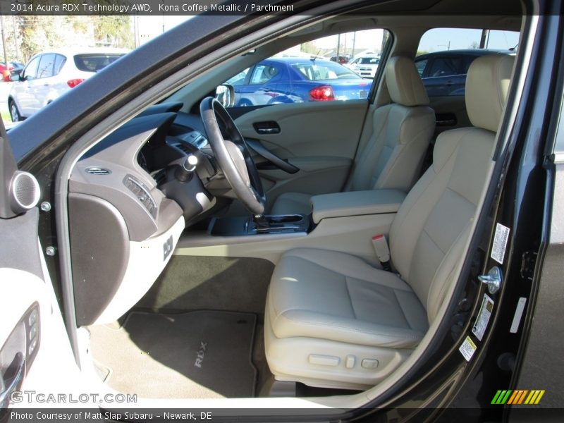 Kona Coffee Metallic / Parchment 2014 Acura RDX Technology AWD