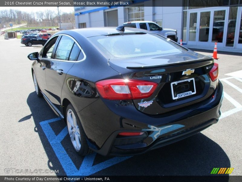 Mosaic Black Metallic / Jet Black 2016 Chevrolet Cruze Premier Sedan