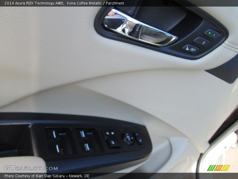 Kona Coffee Metallic / Parchment 2014 Acura RDX Technology AWD
