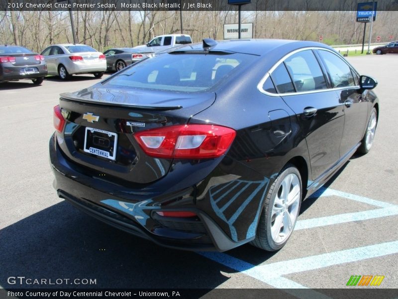 Mosaic Black Metallic / Jet Black 2016 Chevrolet Cruze Premier Sedan