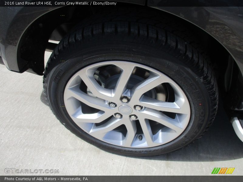 Corris Grey Metallic / Ebony/Ebony 2016 Land Rover LR4 HSE