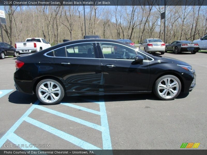 Mosaic Black Metallic / Jet Black 2016 Chevrolet Cruze Premier Sedan