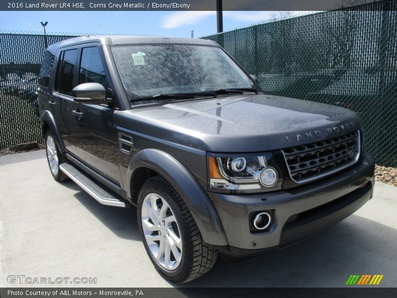 Corris Grey Metallic / Ebony/Ebony 2016 Land Rover LR4 HSE