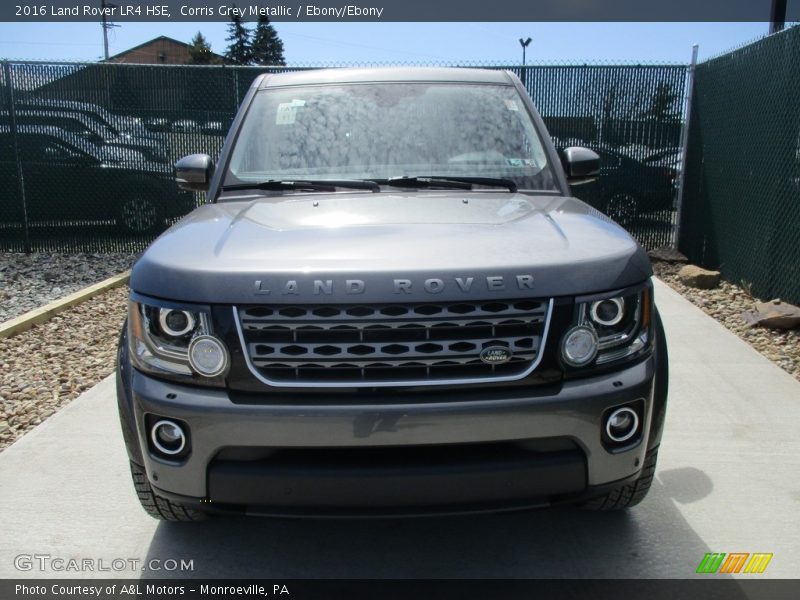 Corris Grey Metallic / Ebony/Ebony 2016 Land Rover LR4 HSE