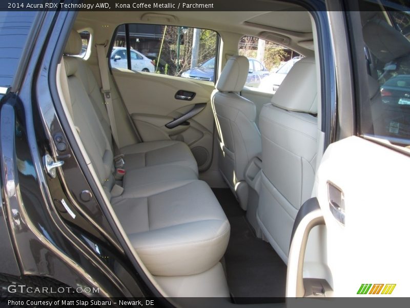 Kona Coffee Metallic / Parchment 2014 Acura RDX Technology AWD