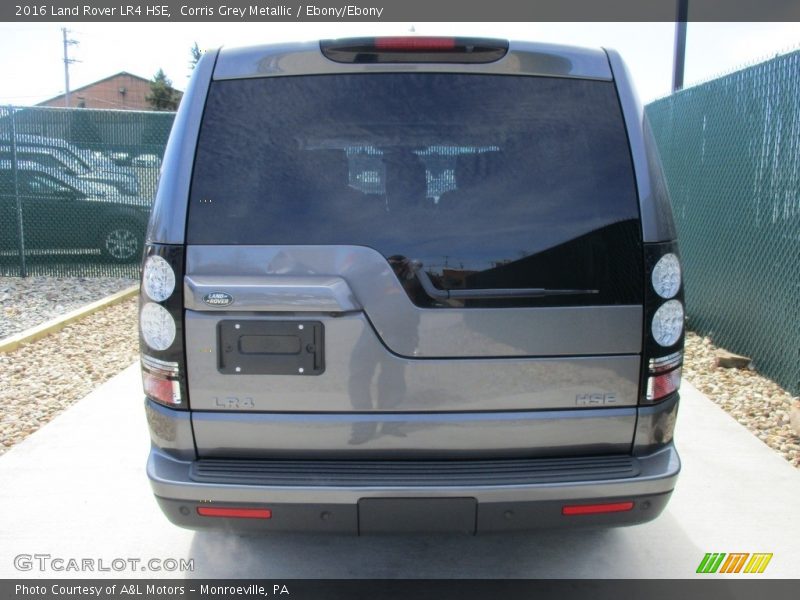 Corris Grey Metallic / Ebony/Ebony 2016 Land Rover LR4 HSE