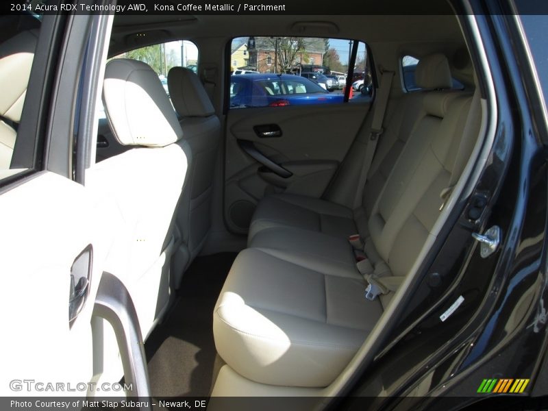 Kona Coffee Metallic / Parchment 2014 Acura RDX Technology AWD