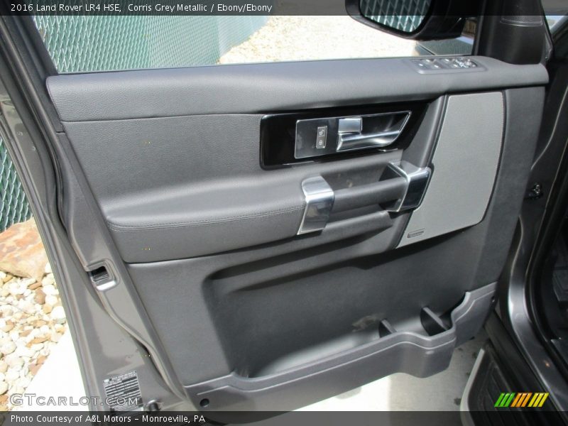 Corris Grey Metallic / Ebony/Ebony 2016 Land Rover LR4 HSE