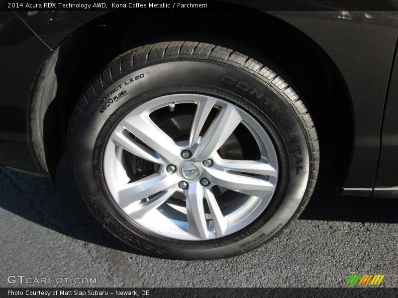 Kona Coffee Metallic / Parchment 2014 Acura RDX Technology AWD