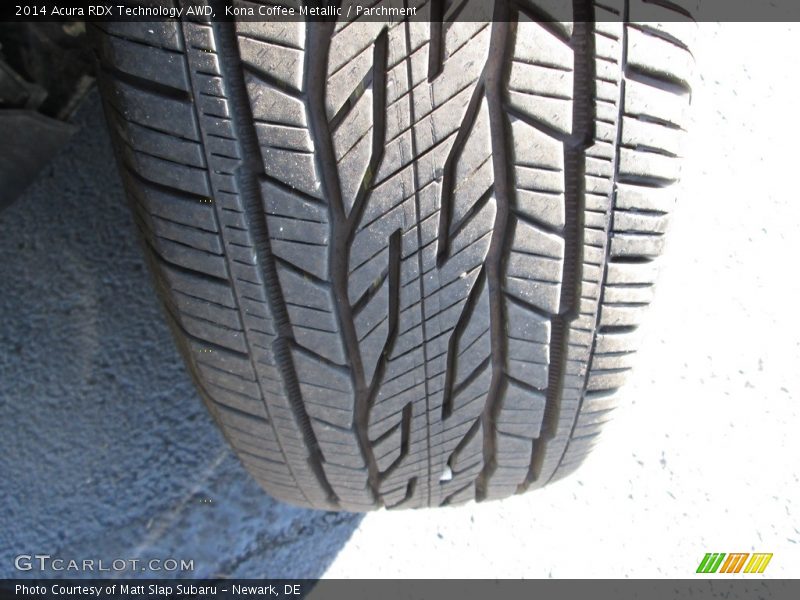 Kona Coffee Metallic / Parchment 2014 Acura RDX Technology AWD