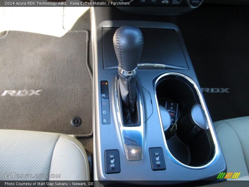 Kona Coffee Metallic / Parchment 2014 Acura RDX Technology AWD