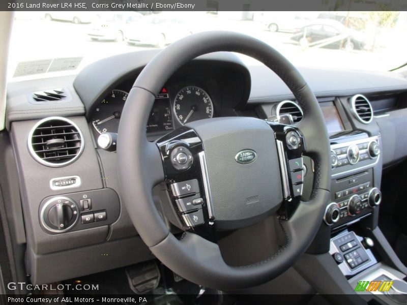 Corris Grey Metallic / Ebony/Ebony 2016 Land Rover LR4 HSE