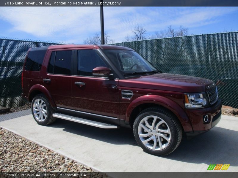 Montalcino Red Metallic / Ebony/Ebony 2016 Land Rover LR4 HSE