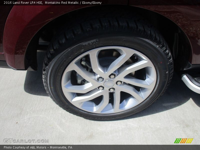 Montalcino Red Metallic / Ebony/Ebony 2016 Land Rover LR4 HSE
