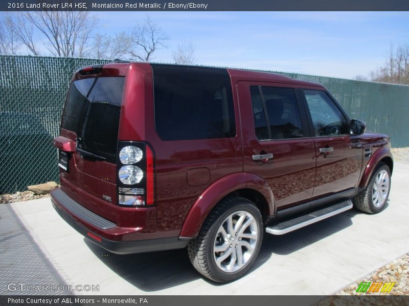 Montalcino Red Metallic / Ebony/Ebony 2016 Land Rover LR4 HSE