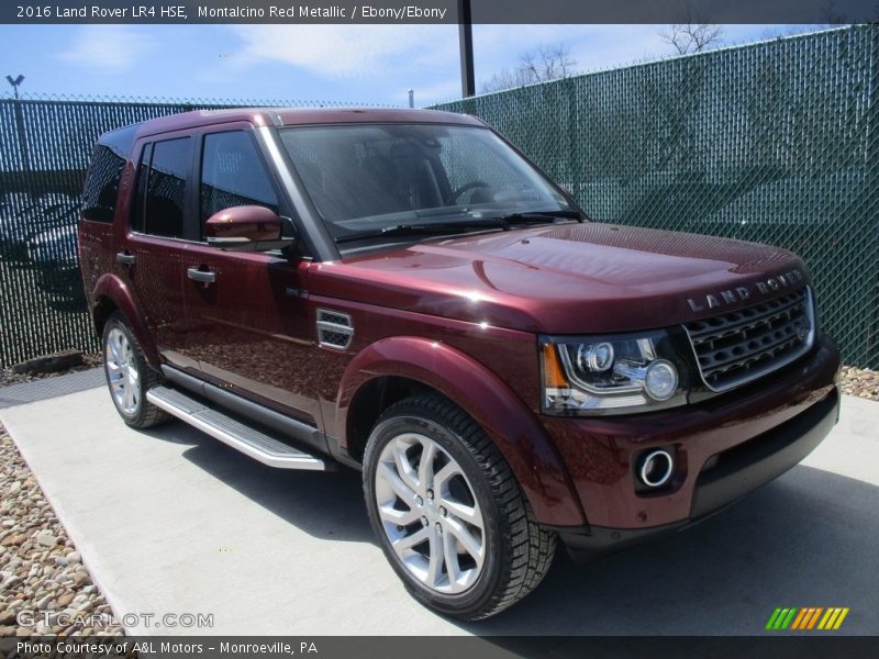 Montalcino Red Metallic / Ebony/Ebony 2016 Land Rover LR4 HSE