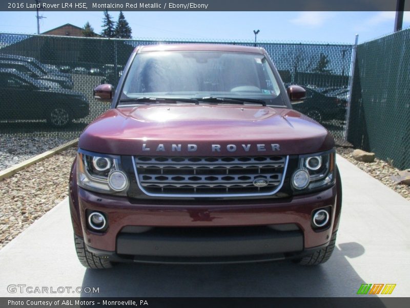 Montalcino Red Metallic / Ebony/Ebony 2016 Land Rover LR4 HSE