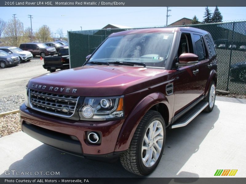 Montalcino Red Metallic / Ebony/Ebony 2016 Land Rover LR4 HSE