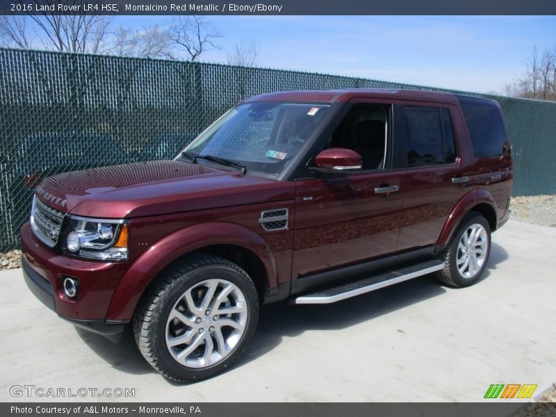 Montalcino Red Metallic / Ebony/Ebony 2016 Land Rover LR4 HSE