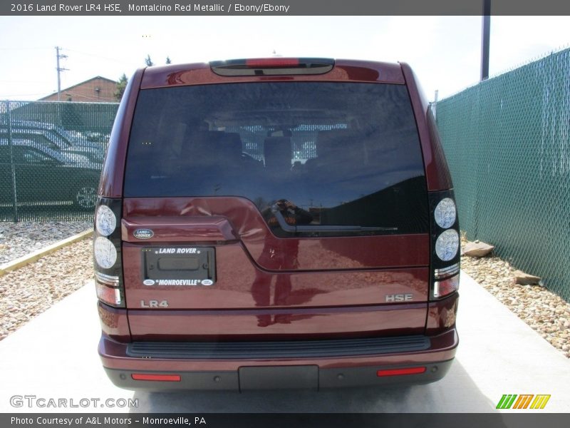 Montalcino Red Metallic / Ebony/Ebony 2016 Land Rover LR4 HSE