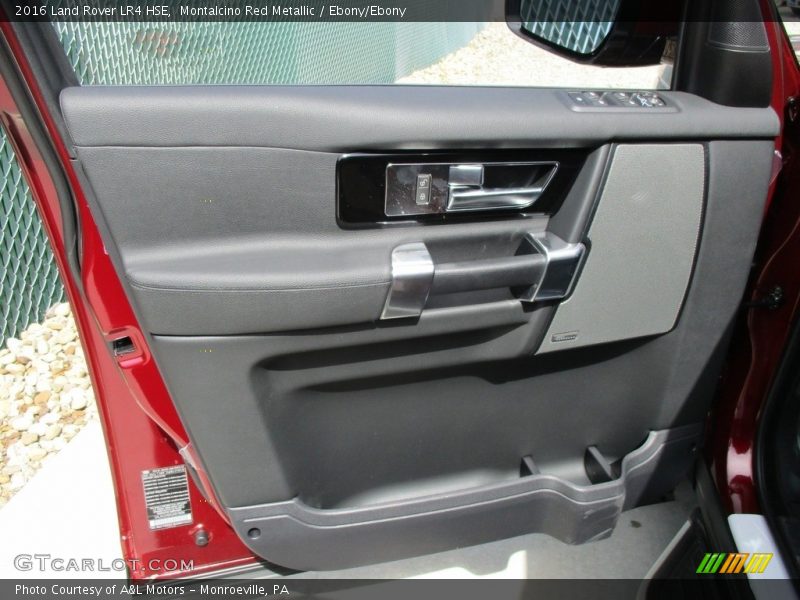 Montalcino Red Metallic / Ebony/Ebony 2016 Land Rover LR4 HSE