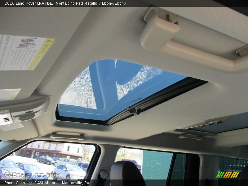 Montalcino Red Metallic / Ebony/Ebony 2016 Land Rover LR4 HSE