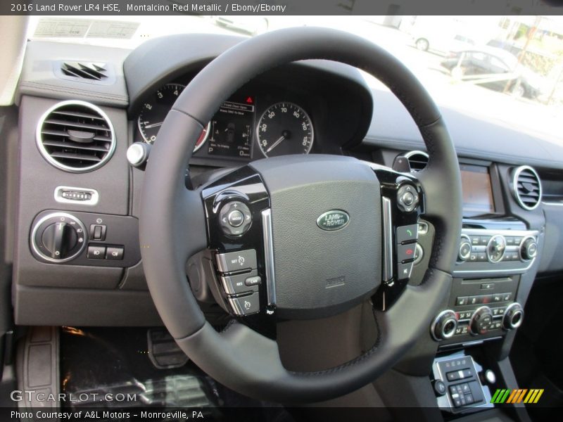 Montalcino Red Metallic / Ebony/Ebony 2016 Land Rover LR4 HSE