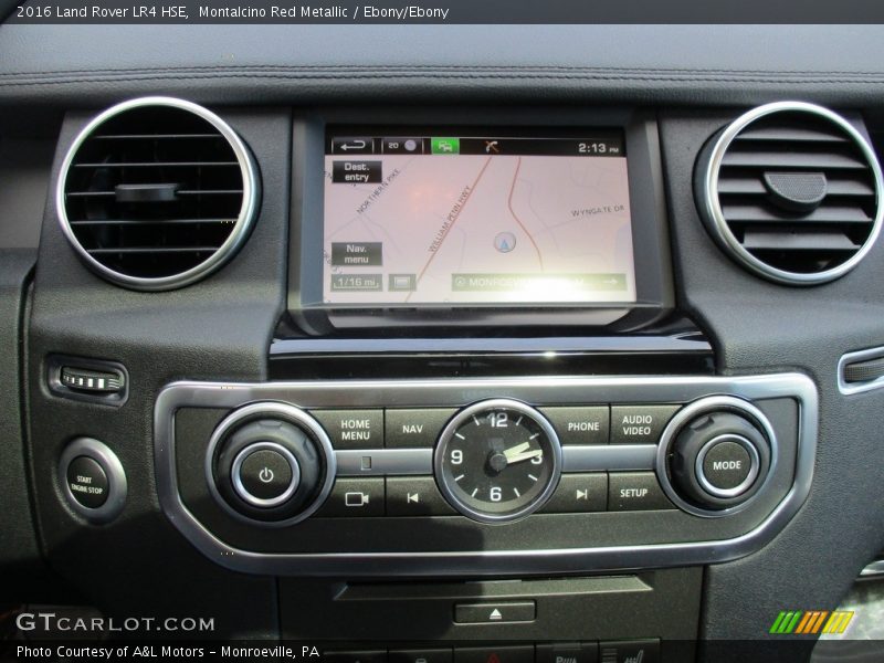 Montalcino Red Metallic / Ebony/Ebony 2016 Land Rover LR4 HSE