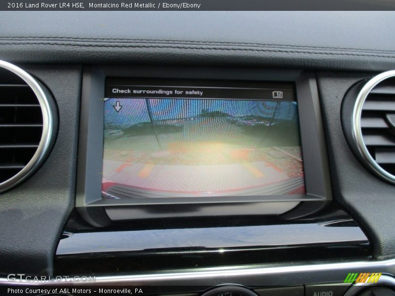 Montalcino Red Metallic / Ebony/Ebony 2016 Land Rover LR4 HSE