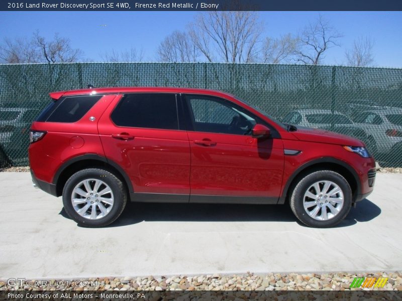 Firenze Red Metallic / Ebony 2016 Land Rover Discovery Sport SE 4WD
