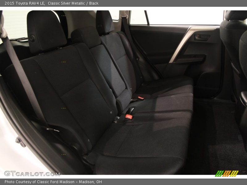 Classic Silver Metallic / Black 2015 Toyota RAV4 LE