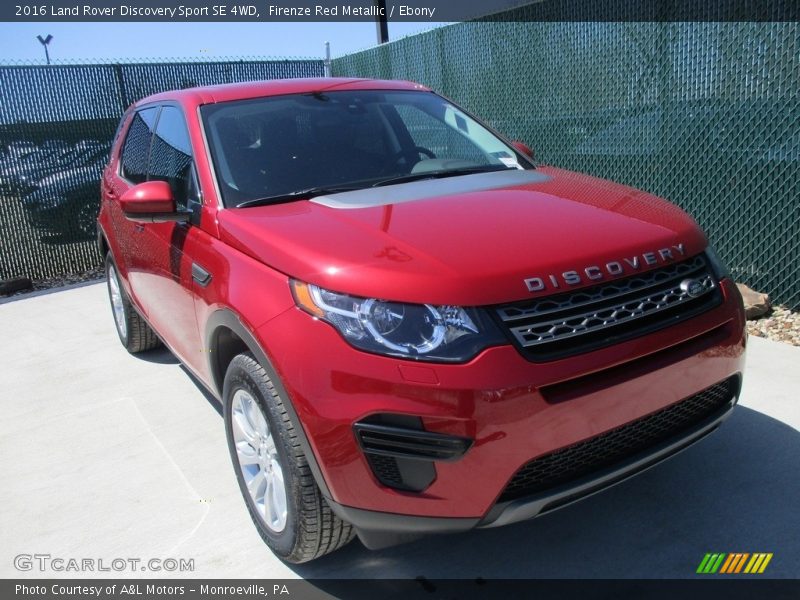 Firenze Red Metallic / Ebony 2016 Land Rover Discovery Sport SE 4WD