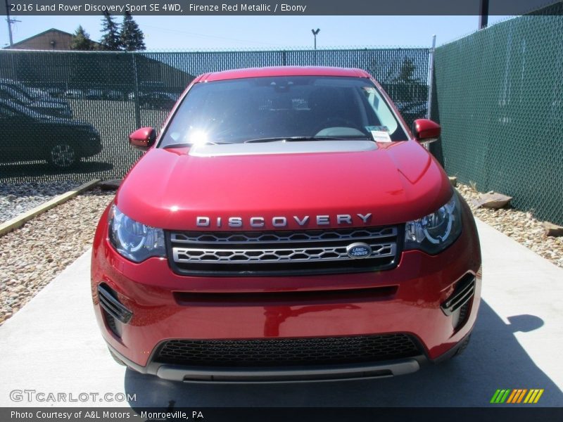 Firenze Red Metallic / Ebony 2016 Land Rover Discovery Sport SE 4WD