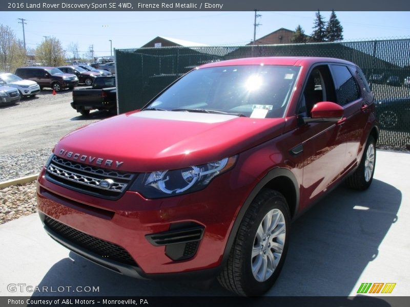 Firenze Red Metallic / Ebony 2016 Land Rover Discovery Sport SE 4WD