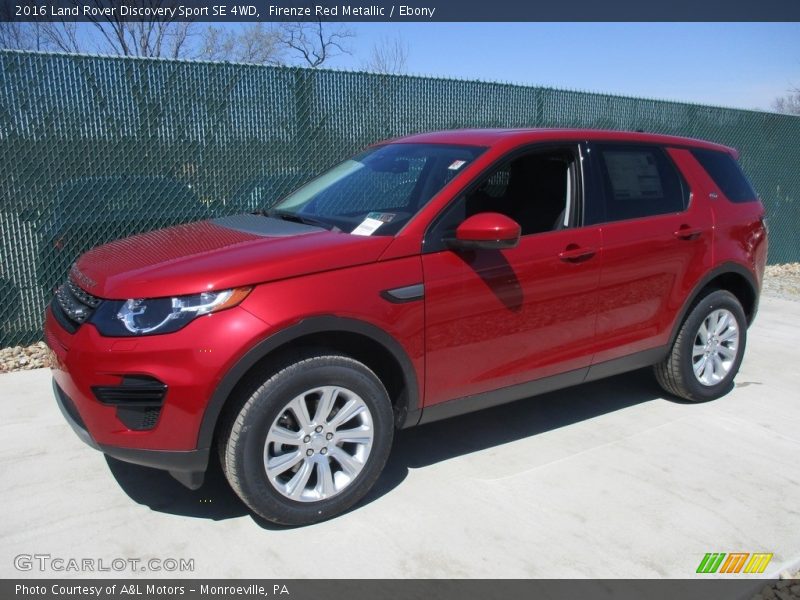 Firenze Red Metallic / Ebony 2016 Land Rover Discovery Sport SE 4WD