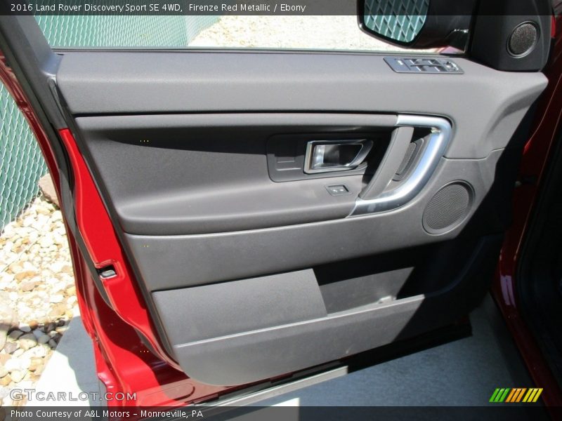 Firenze Red Metallic / Ebony 2016 Land Rover Discovery Sport SE 4WD